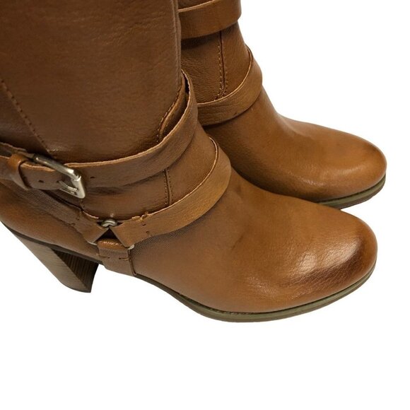BANDOLINO BD AISEL WOMENS MED NATURAL LEATHER TALL BOOTS SIZE 9.5 NIB - Picture 11 of 11